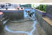 Pool construction process