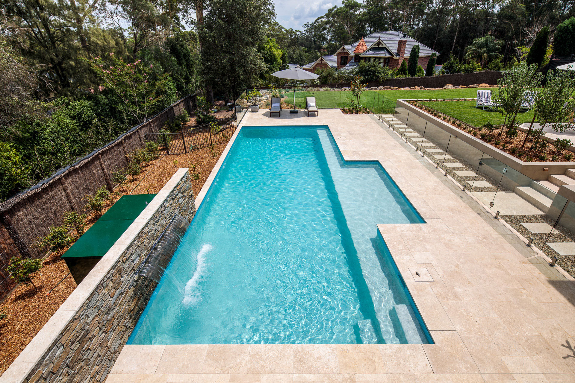 Family Sized Lap Pool Glenhaven Crystal Pools